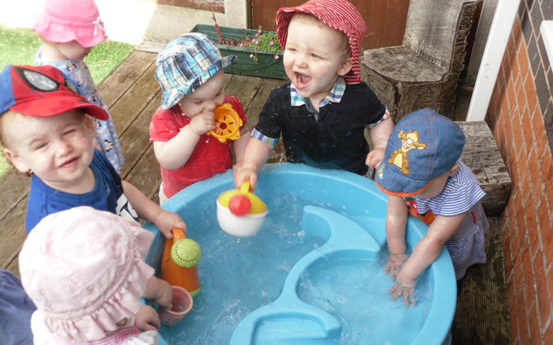 Children at Dollymixtures Stafford